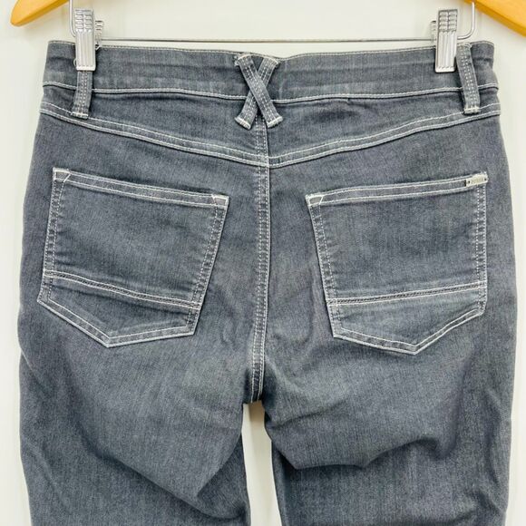 prAna Oday Stretch Skinny Denim Jeans Gray Size 28 Short (6S) - Picture 5 of 9
